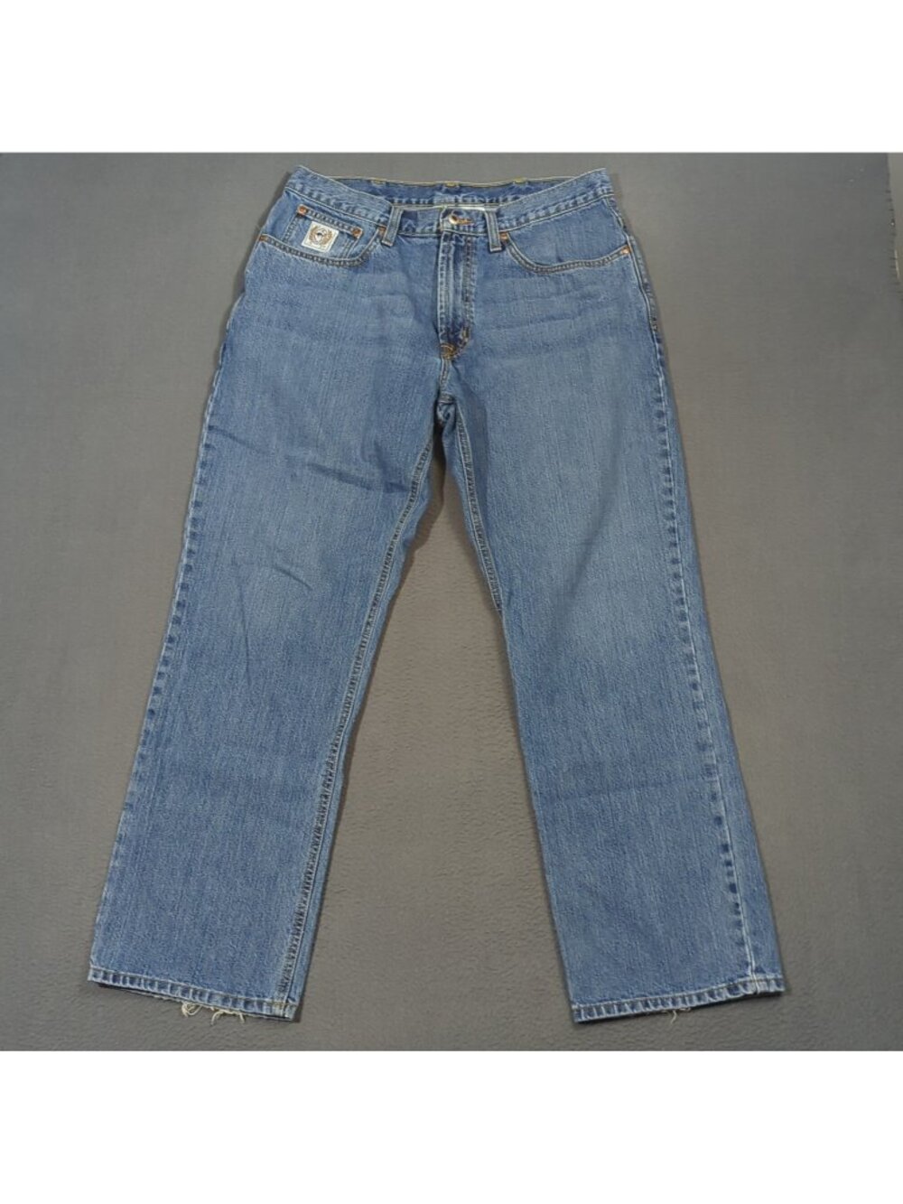 Cinch Jeans Men's 36x32 Blue Western Denim White Label Straight Cowboy Rodeo